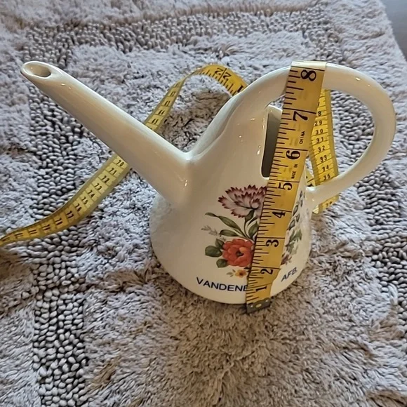 Vintage Arnels Ceramic Water pitcher Floral Details White‎ Ceramic - Picture 10 of 14